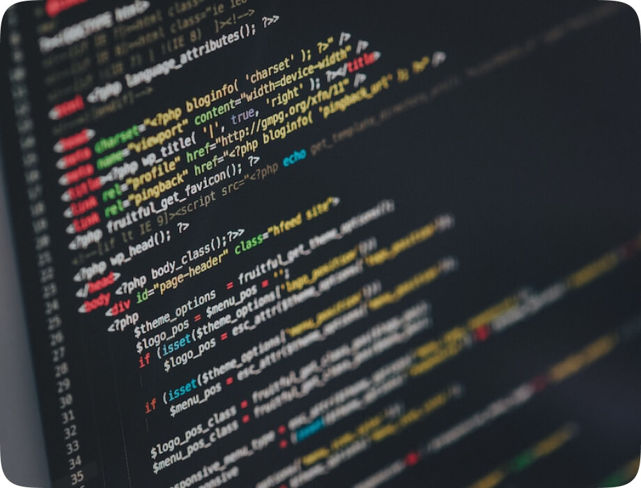 Image of technologies and code